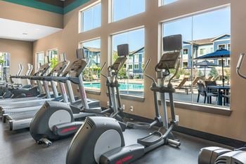 Fully-equipped fitness center